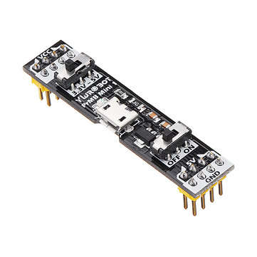 YwRobot Breadboard Power Supply Module Circuit Test 3.3V 5V Switchable