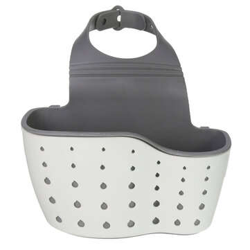 Kitchen Sink Drain Rack Sink Hanging Basket Kitchen Storage Shelf Desktop Storage ... (COLOR: GREEN)