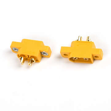 AMASS XT60E-M Mountable XT60 Male Plug for RC Drone FPV Racing Airplane Battery Cable