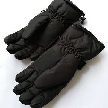 45-55 Electric Heated Gloves Touch Screen With 2 Battery Box Warmer Black Waterproof