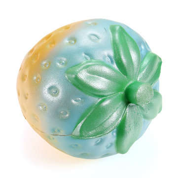 NO NO Squishy Rainbow Colorful Strawberry Jumbo Slow Rising With Packaging Collection Gift Toy