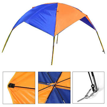 Sun Shelter Fishing Tent Inflatable boat Rubber Boat for 2 person Boat Awning