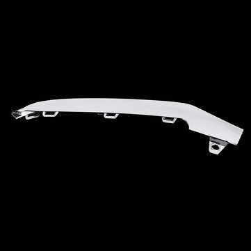 1pc Chrome Front Bumper Cover Trim Molding For Mercedes-Benz W212 E350 14-16 Left/R... (STYLE: LEFT)