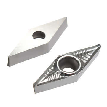 10pcs VCGT160408-AK H01 VCGT332-AK Carbide Inserts Lathe Tool for Aluminum