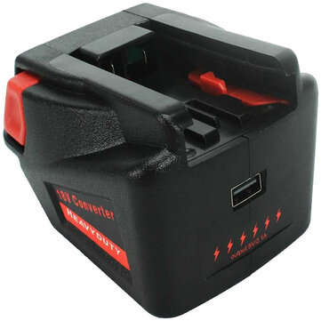 M18 Lithium Battery to V18 Battery 18V Lithium Battery Adapter Converter Replacement Parts for Miwak
