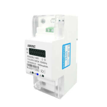 DDS238-2WIFI 90-300V 50/60Hz Tuya Single Phase 65A Din Rail WIFI Smart Energy Meter Timer Power Cons