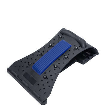 Back Stretcher Neck Massage Spine Board for Lumbar Pain Muscle Relief Support ... (COLOR: BLACKBLUE)