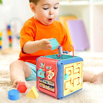 Baby Puzzle Hexahedron Toys Children Kids Activity Play Early Education Toy CreativityImagination