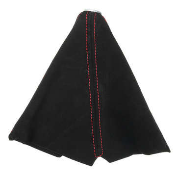 Frosted Leather Gear Shift Knob Boot Car Gear Head Dust Cover Universal (COLOR.: RED)