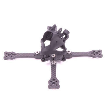 AlfaRC Peter 112A 112mm Wheelbase 3K Carbon Fiber 3 Inch Freestyle Toothpick Frame Kit for RC FPV Ra