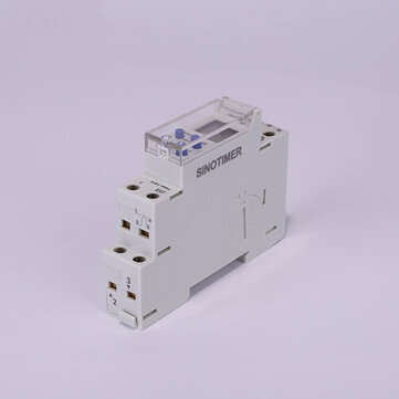 SINOTIMER TM610-2 220V Time Control Switch Intelligent Switch Timer Power Supply Timing Switch 1P Ra
