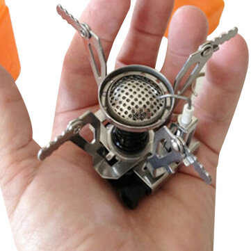 Outdoor Mini Folding Stove Camping Picnic Cooking Stove Portable Furnace