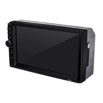 7018B 7 Inch Double Din Car MP5 Player IPS Full View Touch Screen Stereo FM Radio bluetooth with Bac