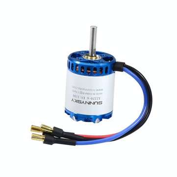 SunnySky X2220-III KV980 KV1150 KV1400 KV2200 3S Outrunner Brushless Motor For RC Air... (KV: 980KV)