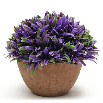 Colorful Artificial Topiary Tree Ball Plants Pot Garden Office Home Indoor Decor Flower (MODEL: 4#)