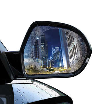 Baseus Car Mirror Rain Film Anti-glare Dust-free for Safe Driving (SIZE 3: 95MM)