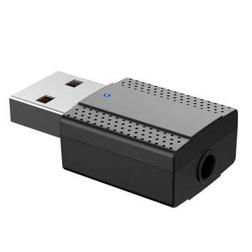 Bakeey Portable 2 In 1 USB bluetooth 5.0 Transmitter Receiver Wireless Adapter for TV PC Headphone