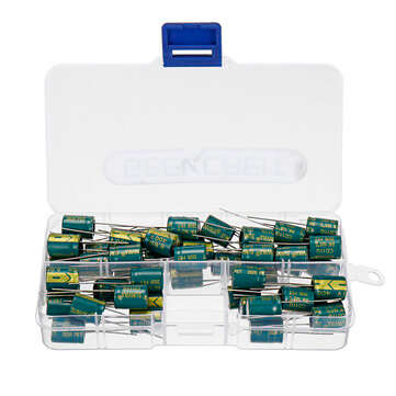 Geekcreit 50PCS 400V 6.8uf High Frequency Low Resistance Switching Power Supply Aluminum Electroly