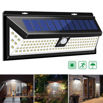 118 LED Solar Lamp Outdoor Garden Yard Waterproof PIR Motion Sensor Light (TYPE5: 118LED)