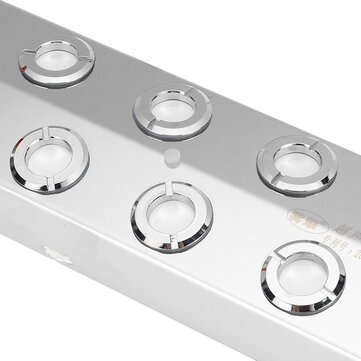 DC 48V 12 Head Ultrasonic Mist Maker Fogger Stainless Steel Air Humidifier Greenhouse For Hydroponic