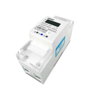 DDS238-2WIFI 90-300V 50/60Hz Tuya Single Phase 65A Din Rail WIFI Smart Energy Meter Timer Power Cons