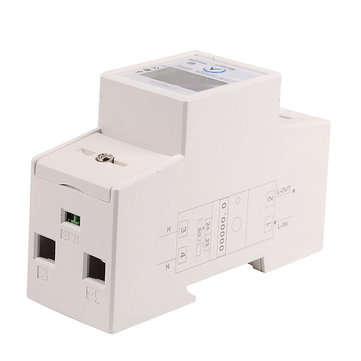 DDS015 Backlights Single Phase Energy Meter 5-80A 230V 50Hz Wattmeter Power Consumption Watt Electro