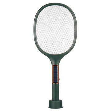 Solar Charging Three-in-one Electric Mosquito Swatter Motor Mosquito Trap + Mosqui... (COLOR: GREEN)