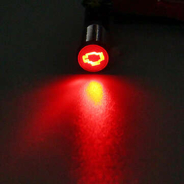12V 24V 36V Metal 8mm LED Dash Panel Warning Light Bulb Indicator Lamp Car Boat Van (NO.: 014)