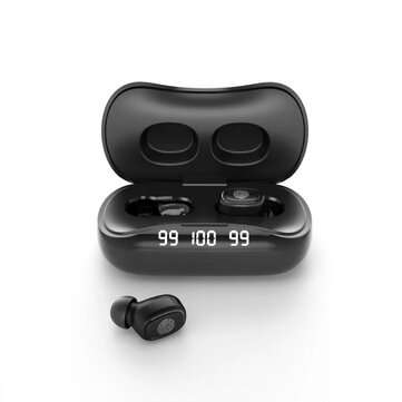Bakeey TWS210s bluetooth 5.1 Earphones Wireless Headphone 9D Stereo Sports Earbuds... (COLOR: BLACK)