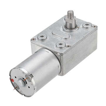MACHIFIT JGY370 Worm Gear Motor DC 6V 55rpm Reduction Reversible Self-Locking Motor