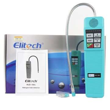 HLD-100+ Halogen Leak Detector Refrigerant Gas Leak Detector Probe with High Sensitivity 3g/yr, AC L