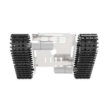 XIAO R MINI Stainless Steel DIY RC Robot Car Tank Chassis