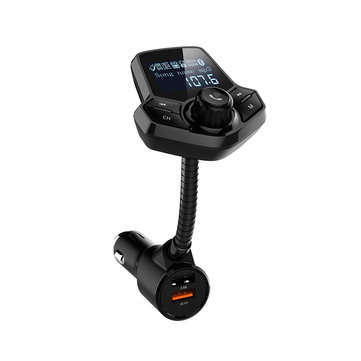 Car MP3 Player bluetooth 4.1 LCD Screen Display With QC3.0 Charger FM Hands-free AUX TF Card U Disk