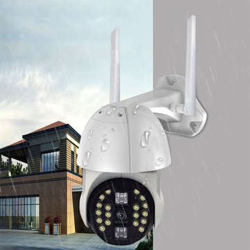 Bakeey 20 LED Light 1080P HD Wireless Wifi Night Vision Outdoor Waterproof IP Camera For Smart Home