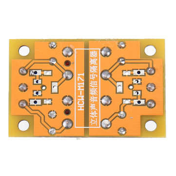 Stereo Audio Isolator Common Anti-interference Signal Noise Filter Computer Audio Current Sound Canc