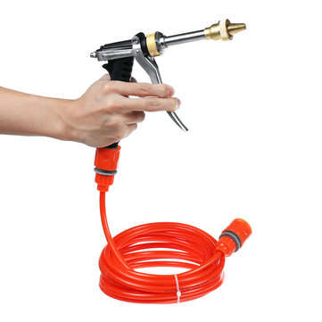 12V 120W Portable High Pressure Car Wash Spray Guns Foam Sprayer Washer Cleaner Water Pump