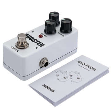 KOKKO FBS2 Mini Booster Pedal Portable 2-Band EQ Guitar Effect Pedal High Quality Guitar Parts & Acc