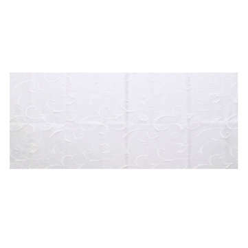 45X100cm Frosted Glass Film Privacy Scroll Flower Window Static Cling
