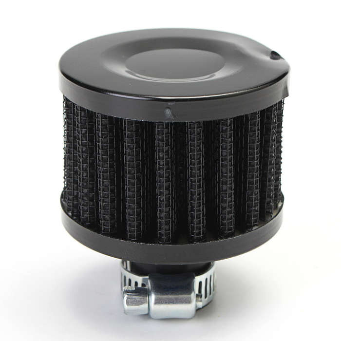 300mL Engine Catch Reservoir Breather Tank Oil Catch Can with Air Filter Black