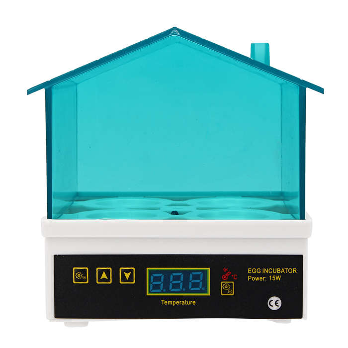 Unique Automatic 4 Egg Turning Incubator Chicken Hatcher Temperature Control Egg Brooder Incubator