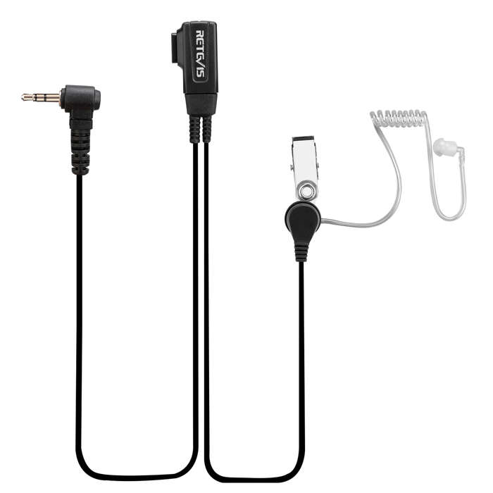 RETEVIS Empty Conduction Headphones  with PTT Microphone for All Walkie-Talkies with Kenwoood Dual-p