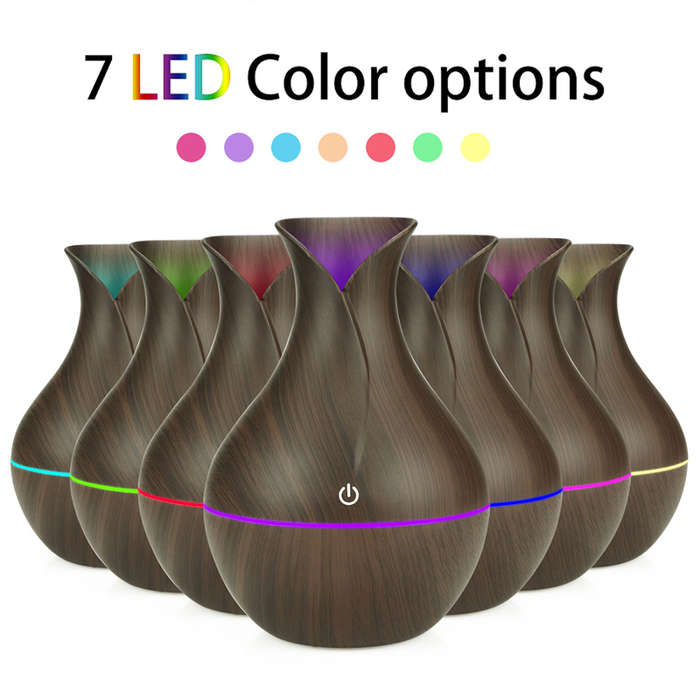 Aromatherapy Air Humidifier Wood Grain Essential Oil Diffuser Aromatherapy