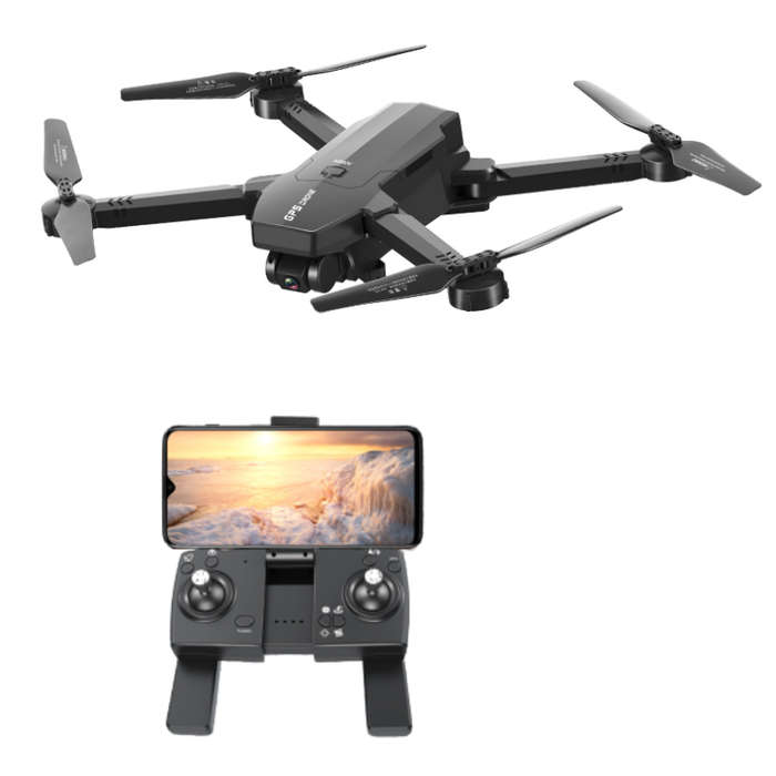 1906 5G WIFI FPV GPS With 4K HD ESC Dual Camera Op...-(Mode With Storage Bag Battery Two Batteries )