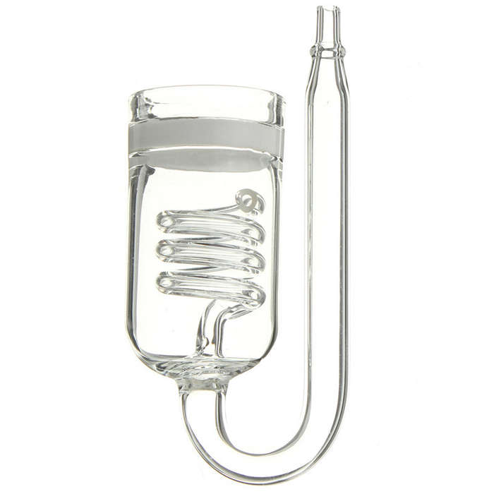 Aquarium CO2 Diffuser for 60~300L Plants Tank Atomizer Solenoid Regulator Moss CO2 Atomizer