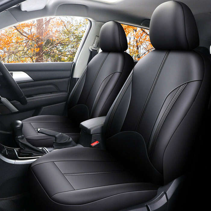9PCS Car Seat Cover Full Set Front Rear Cushion Protector