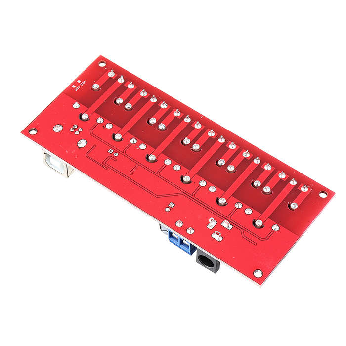 6 Channel 12V HID Driverless USB Relay USB Control Switch Computer Control Switch PC Intelligent Con