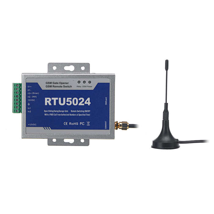 RTU5024 GSM Door Gate Opener Wireless Remote Control Switch 119inch An