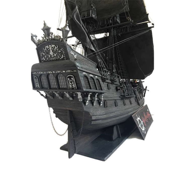 Ship - Black Pearl Ship 2024 Edition DIY Hand-assembled Wooden Ship Kit Model