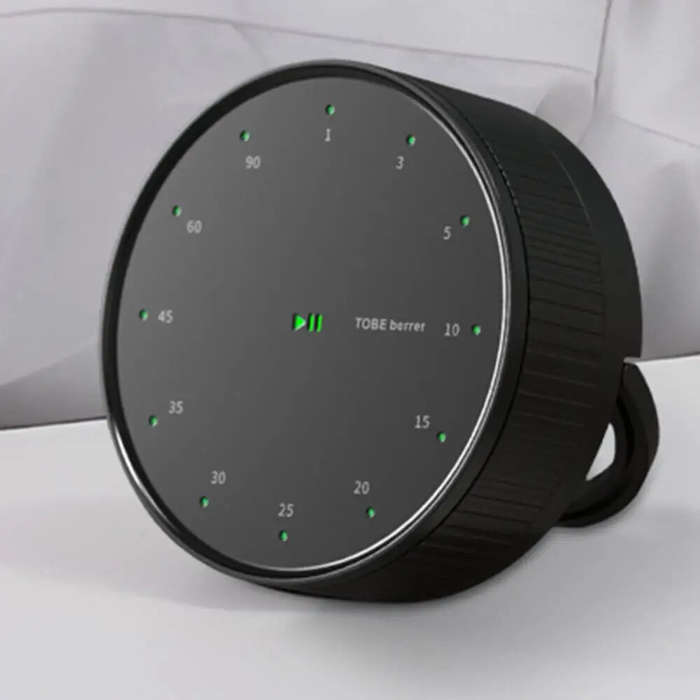 White - Automatic Magnetic Kitchen Timer Multifunctional Kitchen Timer Magnetic Digital Timer Loud A