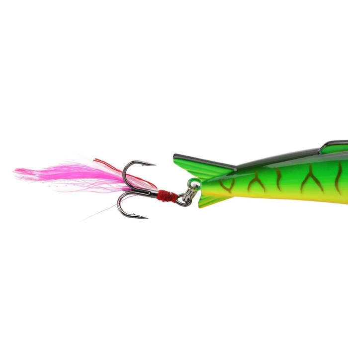 #3 - SeaKnight SK007 Minnow 16g 100mm 0.6-1.2M 1PC Fishing Lures with Feather Artificial Baits Swimb